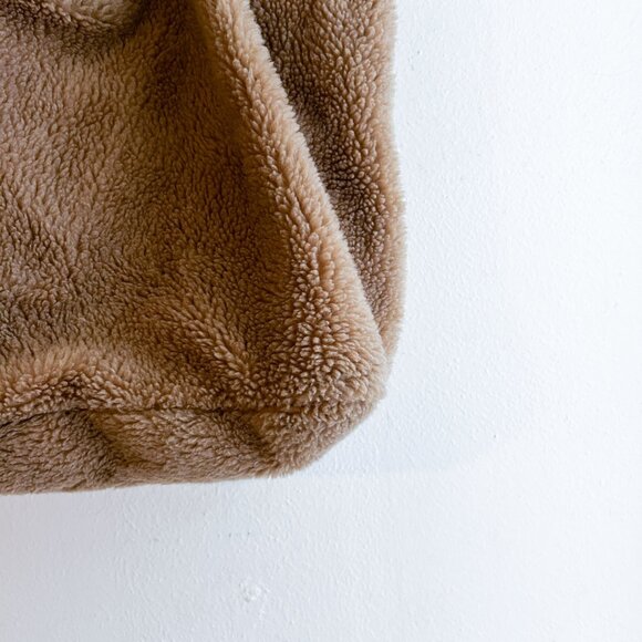 ANTHROPOLOGIE Sherpa Slouchy Tote - Picture 8 of 10